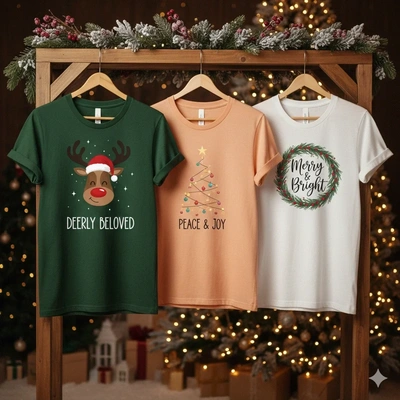 Custom - Christmas - T - Shirts