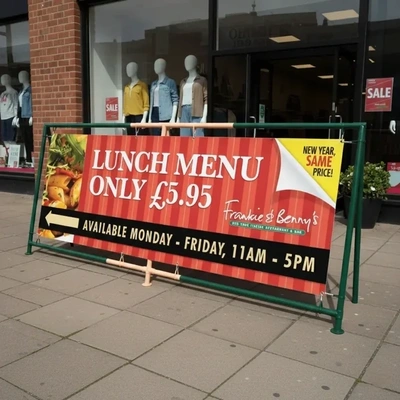  Heavy  -  Duty  -  Banner  -  Frame