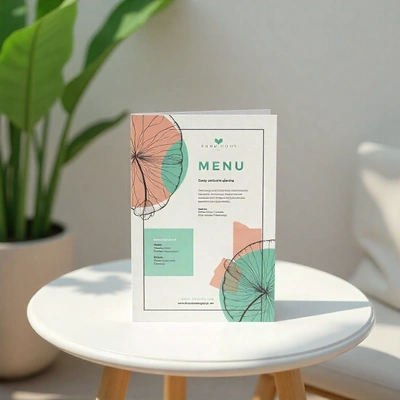  Standard Folded Menu