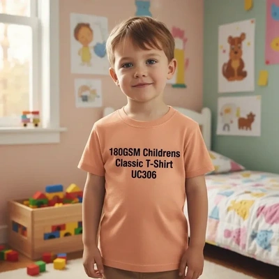  180gsm  -  Childrens  -  Classic  -  T  -  Shirt  -  Uc306