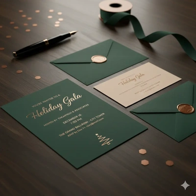  Christmas - Party - Invites