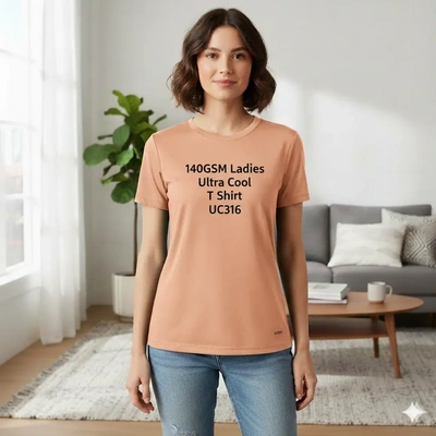  140gsm - Ladies - Ultra - Cool - T - Shirt - Uc316
