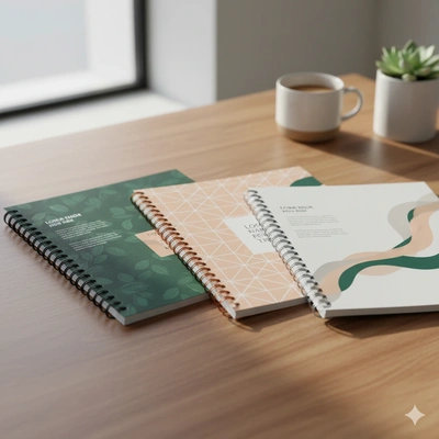  148mm - Square - Wiro - Bound - Brochures