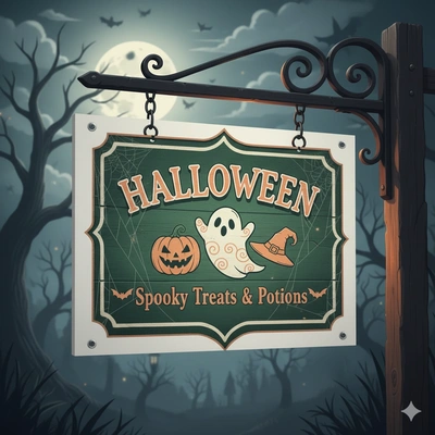  Halloween Sign
