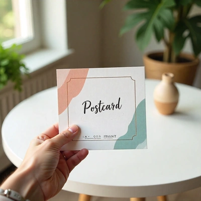  148mm Square Postcard