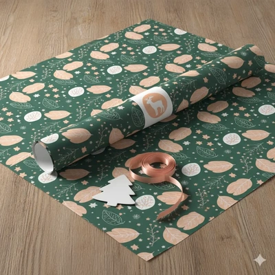  Christmas - Wrapping - Paper