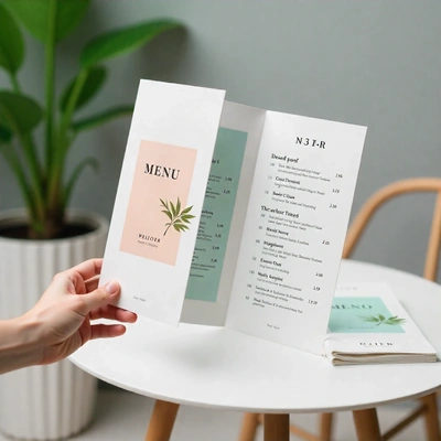  A3 Takeaway Menu