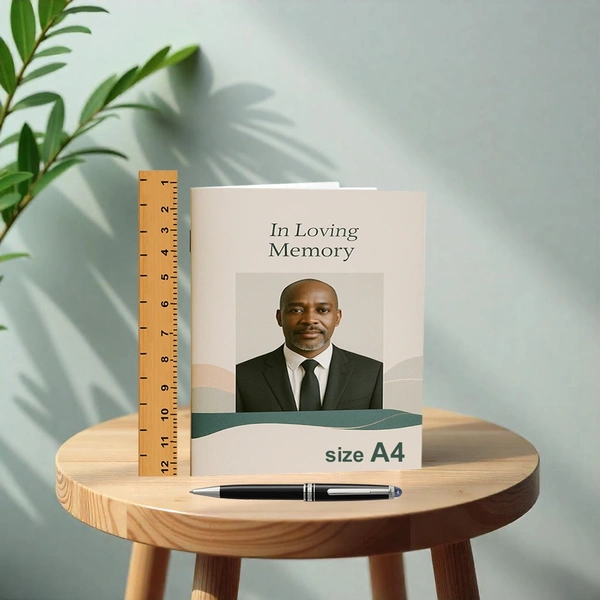  A4 Stapled Booklet