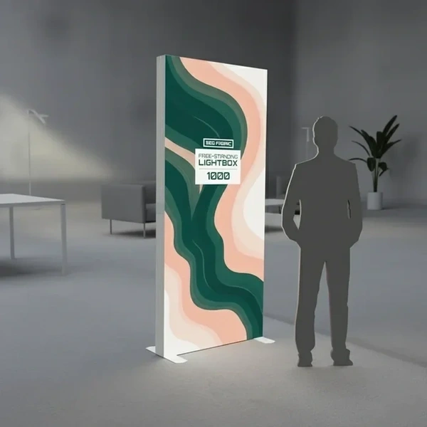 Seg  -  Fabric  -  Free  -  Standing  -  Lightboxes