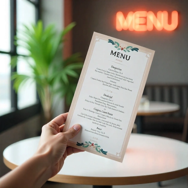  A4 Slim Menu 1