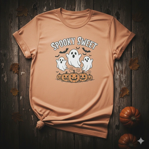  Halloween T - Shirts Peach