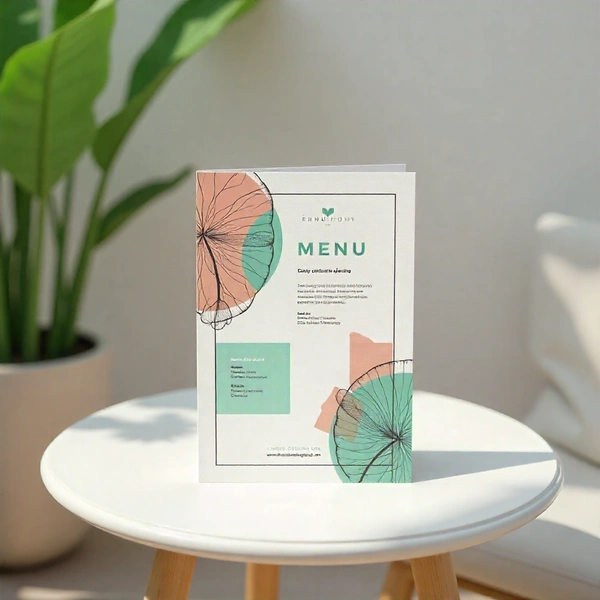  Standard Folded Menu