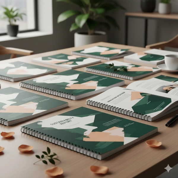  A4 - Wiro - Bound - Brochures
