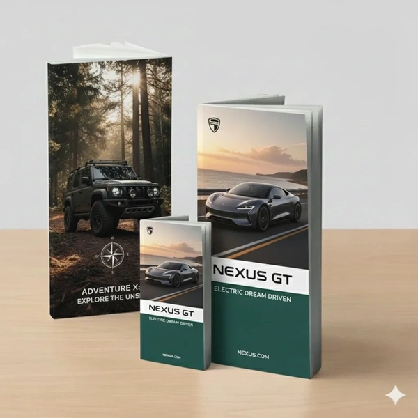  148mm - Square - Stapled - Bound - Brochures