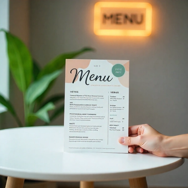  A5 Menu Dp