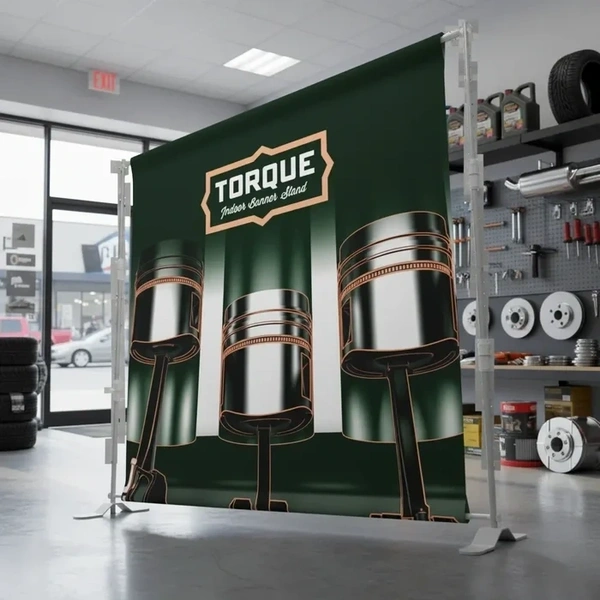  Torque  -  Indoor  -  Banner  -  Stand