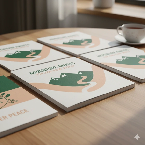  210mm - Square - Perfect - Bound - Brochures