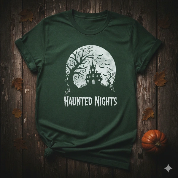  Halloween T - Shirts Dark Green