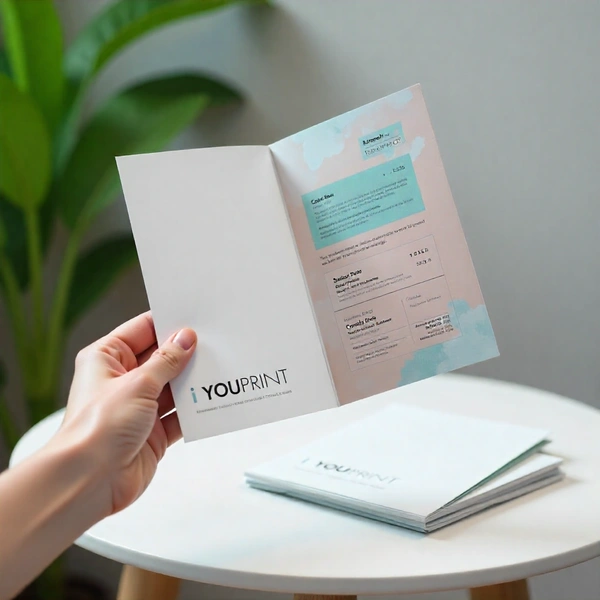  A5 Folded Menu 1