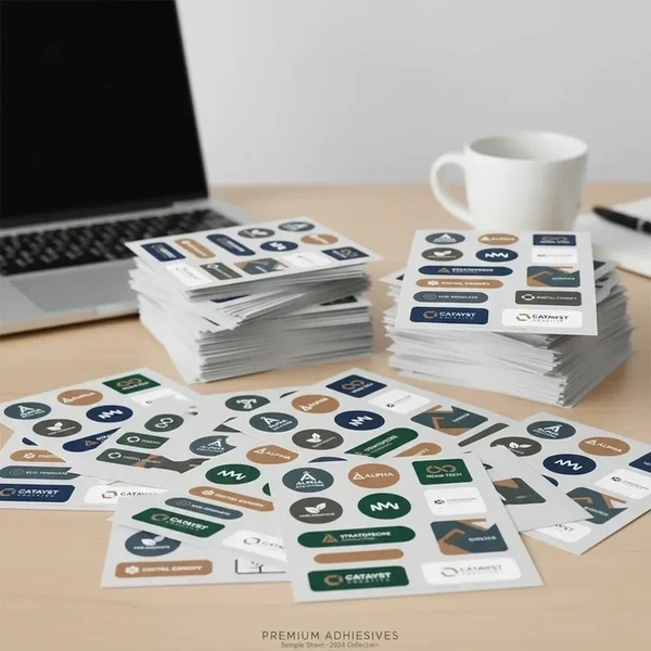  Stickers  -  On  -  A  -  Sheet