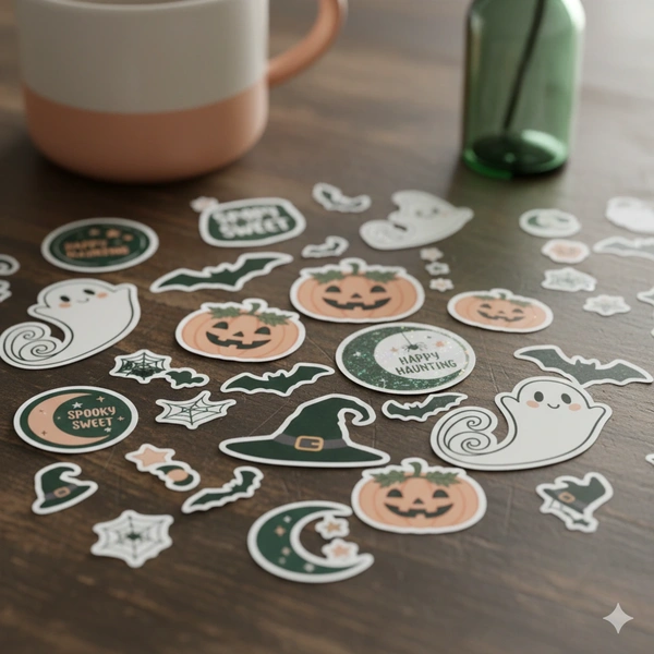  Halloween Stickers